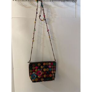 Puerto Rico beaded crossbody multiply colors 7x6”